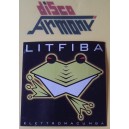 LITFIBA - Album "ELETTROMACUMBA" - Adesivo (Vintage '90 - 2000)