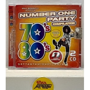 NUMBER ONE PARTY Compilation- solo box + cover /copertina  CD  (NO Compact-disc)