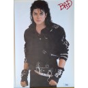 Michael JACKSON - BAD / Poster come nuovo (91,0 X 61,0 cm. circa)