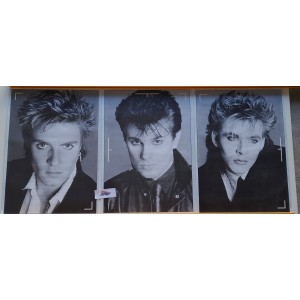 DURAN DURAN /  5  Foto Ritratti promo nuovi  / anni '80   ( 30,0  X  42,0  cm. )