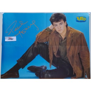 Paul YOUNG / CULTURE CLUB  - Poster bifacciale - "TUTTO"   54,0 X 41,5  cm. c.a.