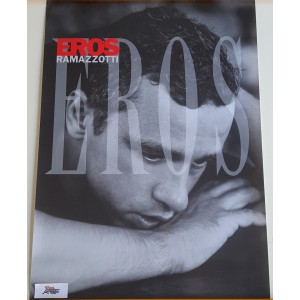 Eros RAMAZZOTTI -  Poster  promo dell'album   "EROS"  - 1997   /  68,0 X 48,0 cm