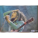 BOB MARLEY  -   poster  plastificato   usato / POPSTER   /   86,0 X 57,5  cm.