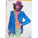 CAT STEVENS    Poster  allegato a "CIAO 2001" /  modificato   (67,0 X 44,0  cm.)