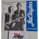 McGUINN  - HILLMAN - Biglietto concerto Palasport  (PR)   - 13  Febbraio '80