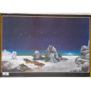 YES  Tales from .....  poster  promo  album  1973  by  Roger Dean  100,0 X 69 ,5