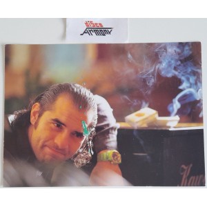 Francesco BACCINI  -  Cartolina promo Tour  1992 /20,5   X 15   cm. circa)