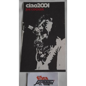 JOE COCKER   Adesivo   VINTAGE  originale  da collezione  13 x 8  come da foto