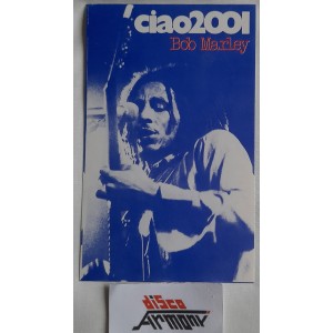 BOB MARLEY   Adesivo  VINTAGE  originale  da collezione  13 x 8 come da foto