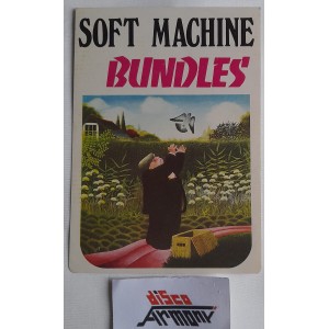SOFT MACHINE - BUNDLES     Adesivo  VINTAGE  originale  da collezione  12 x 8,5
