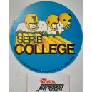 SERIE  COLLEGE -  Adesivo  nuovo  originale da collezione  diametro  9,5
