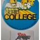 SERIE  COLLEGE -  Adesivo  nuovo  originale da collezione  diametro  9,5