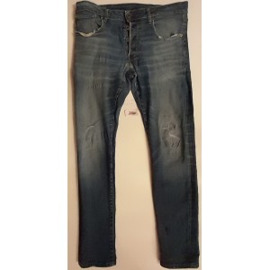 G-STAR RAW  W33 L32  Denim Jeans  Uomo  Vintage  usato  riparato come da  foto