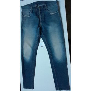 G-STAR RAW  W34 L32  Denim Jeans  Uomo  Vintage  usato  riparato come da  foto