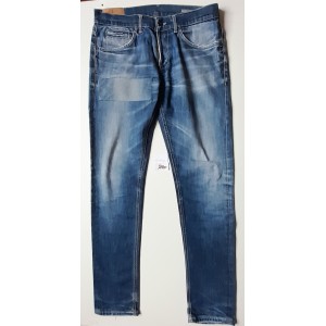 DONDUP  W36  - GEORGE  Denim Jeans  Uomo  Vintage  usato  riparato come da  foto