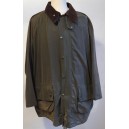 BARBOUR  GAMEFAIR   Giacca cerata   uomo   122 cm. / 48 in    - Usato  (verde)