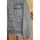 Giacca  FILIPPO ALPI -  uomo   tg XL  Usato   azzurro  / denim   /  made  ITALY