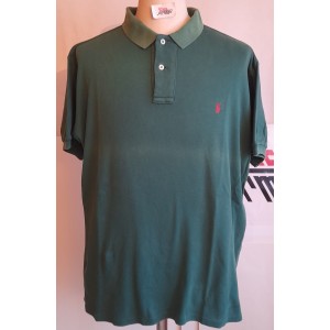 POLO  by  RALPH LAUREN  / T-shirt  uomo   usata   taglia  XL / XG- Colore verde