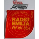 RADIO   EMILIA   PARMA - Adesivo  originale  da collezione  NUOVO  come da  foto