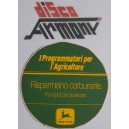 JOHN DEERE   -  Adesivo   COME  NUOVO   /   7,0 cm.   (come da  foto)