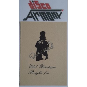 "ROCAMBOLE Club Discoteque "  POVIGLIO R.E  BIGLIETTO promo del venerd&igrave;  Vintage