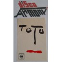 TOTO   - Adesivo promo album  CBS   - 8,0 X 5,5 cm.  NUOVO