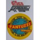 FANTUZZI Officine  /   Lentigione    RE  - Logo in plastica   USATO    7,5   cm.