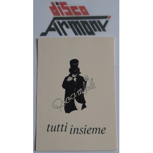 "ROCAMBOLE tutti insieme  Club Discoteque   " BIGLIETTO   invito  / POVIGLIO R.E