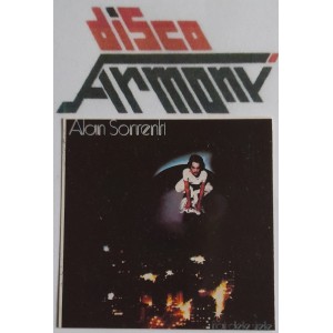 Figurina sticker PANINI  DISCORAMA / Alan SORRENTI    n. 128  /  1981    NUOVO