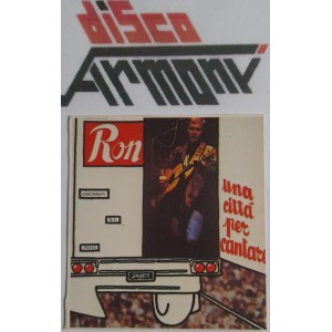 Figurina sticker PANINI  DISCORAMA / RON  una citt&agrave;.....  n. 22 / 1981    NUOVO