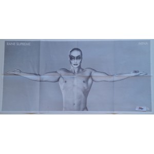 MINA  Poster  promo  del Vinile   "RANE  SUPREME"    NUOVO  / 50,0  X  100,0  cm