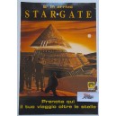 Adesivo " STARGATE "  promo del film   in Vhs  - 1994    ( 34,0 X 23,5  cm. )