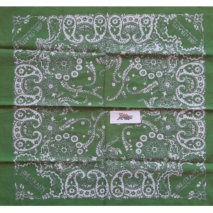 DIRE STRAITS   -  Money  for nothing  - bandana   nuova  - 48,0 X 48,0 cm. circa