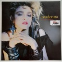 MADONNA    promo album  THE FIRST ALBUM  Cartoncino  sottile  da  banco -  1985