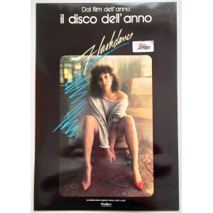 FLASHDANCE  Cartonato   promo   O.S.T.  / Colonna sonora  del film   /  1983