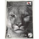 SOSTA OBBLIGATA Locandina promo American Bar Birreria. 42,0 X 30,0 cm.