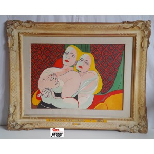 MINA - TI CONOSCO MASCHERINA   - Quadro in plastica   promo album  USATO