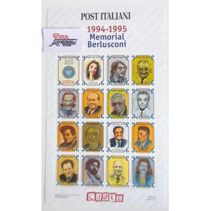 POST  ITALIANI  1994 - 1995  Memorial ...  / Foglio francobolli satirico   NUOVO