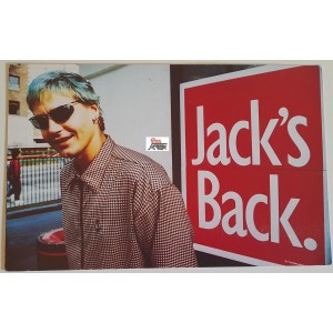 JACK GRISHAM   leader  "THE JOYKILLER" -   cartolina promo -  1995   / Nuova