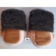 PANTOFOLE  INVERNALI UNISEX IN PELUCHE  - SIZE LARGE - modello  COLBACCO   CCCP