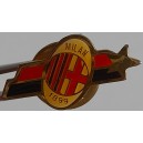 "MILAN  1899"  -  Spilla/  pins  anni '80  / 2,0  X  1,0   cm.  - NUOVA  VINTAGE