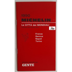 1990 MICHELIN  Le CITTA'  dei MONDIALI  - Edizione speciale  per  "GENTE"  Nuovo