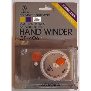 RIAVVOLGITORE Manuale Nagaoka per Audiocassetta (VINTAGE come nuovo)