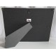 PORTA-FOTO  con cornice  in plastica bianca  con  5 spazi  (nuovo)