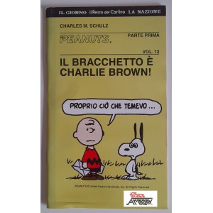 PEANUTS - IL BRACCHETTO E' CHARLIE BROWN|  vol. 12  parte prima  SCHULZ  Fumetto