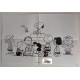 SNOOPY e il magico mondo DEI PEANUTS -  locandina   promo 42,0 X 28,0  cm  NUOVO
