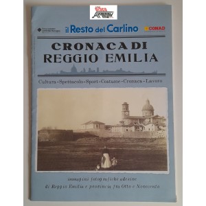 CRONACA DI REGGIO EMILIA  -  Immagini fotografiche adesive completo   -  Nuovo