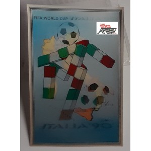 ITALIA  '90  - FIFA  WORLD CUP   -   Cartolina lenticolare  / NUOVA