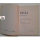 TOSCA  Libretto  dell'opera  di Giacomo Puccini - dist. RICORDI  - usato vintage