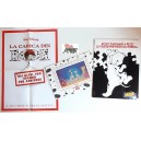 LA CARICA DEI 101 W .Disney Busta promo Film VHS+poster e litografia numerata